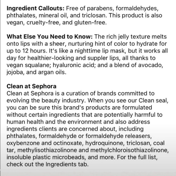 tarte Skincare 5 Tarte Sea Jelly Glaze Anytime Lip Mask In